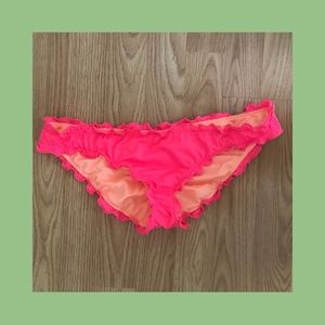 Victoria’s Secret Pink / Peach Bikini bottom - M